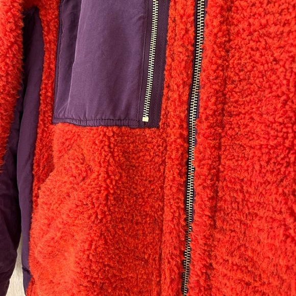 Free People Orange and Purple Jacket - Picture 4 of 9